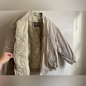 Vintage 1980s Eagle Ridge Outfitters Bomber Jacket - Size Medium